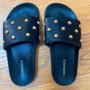 Kids Versace Slides Size IT 36 US 4
